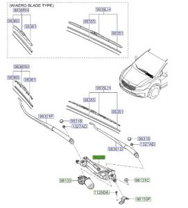 ذراع مساحات