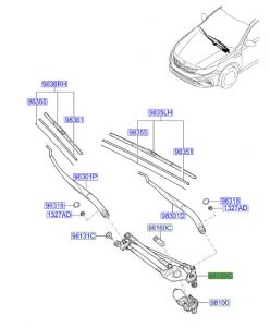 ذراع مساحات
