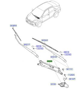 ذراع مساحات