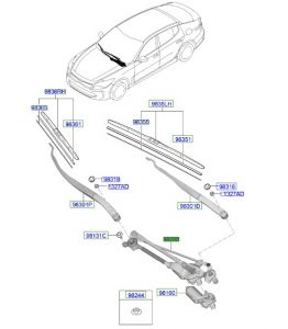 ذراع مساحات