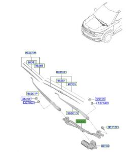 ذراع مساحات
