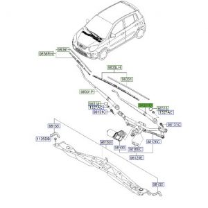 ذراع المساحات