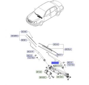 ذراع المساحات