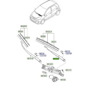 ذراع المساحات