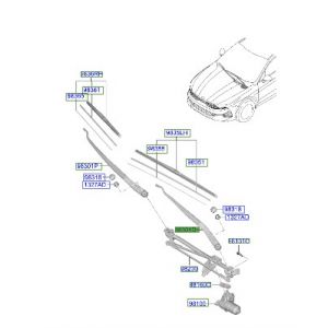 ذراع المساحات