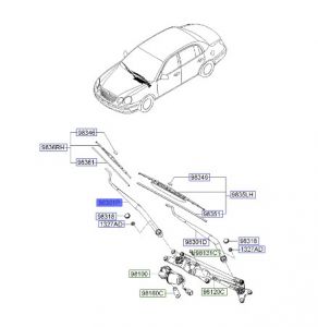 ذراع المساحات