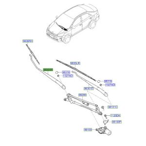 ذراع المساحات