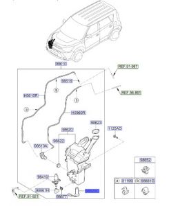 حساس مستوى الماء في قربة المساحات