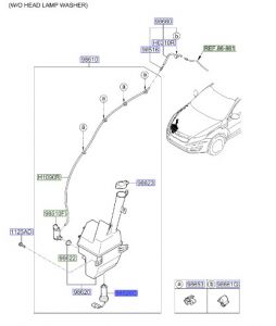 حساس مستوى الماء في قربة المساحات