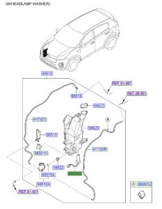 حساس مستوى الماء في قربة المساحات