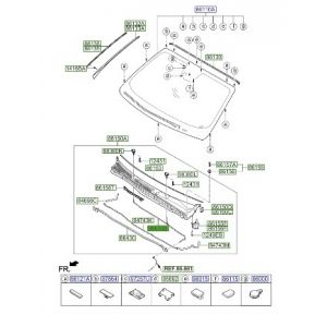 بخاخ و خرطوم ماء المساحات