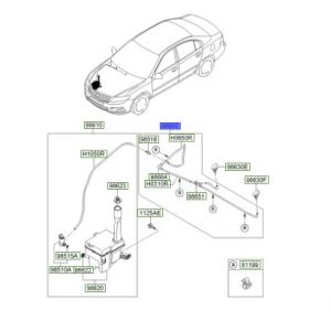خرطوم ماء المساحات