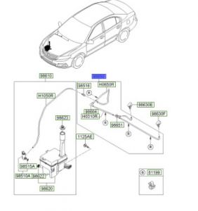 خرطوم ماء المساحات