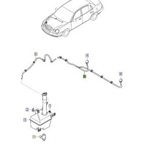 خرطوم ماء المساحات