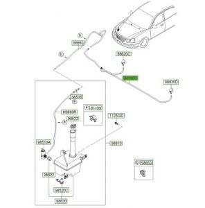 خرطوم ماء المساحات