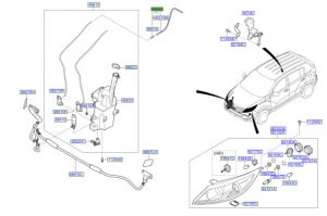 خرطوم ماء المساحات