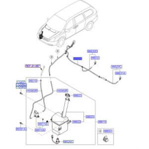 خرطوم ماء المساحات