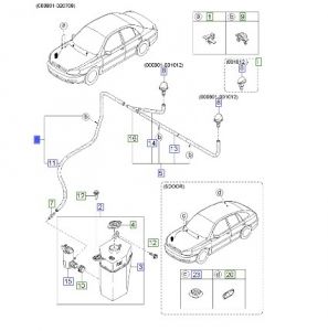 خرطوم ماء المساحات