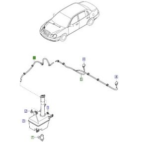 خرطوم ماء المساحات