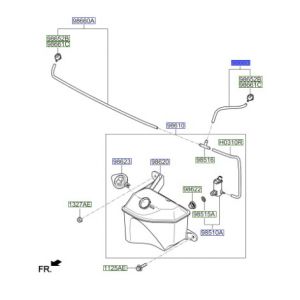 خرطوم ماء المساحات
