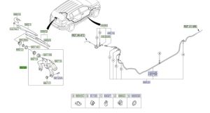 مثبت و موتور المساحات الخلفية
