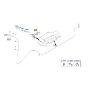 مثبت و موتور المساحات الخلفية