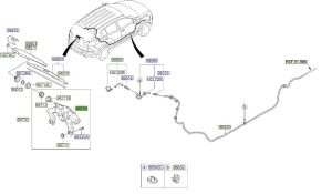 موتور تحريك المساحات الخلفية