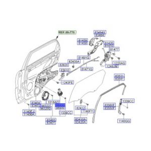 دينمو زجاج الباب الأمامي يسار