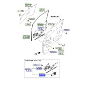 دينمو زجاج الباب الأمامي يسار