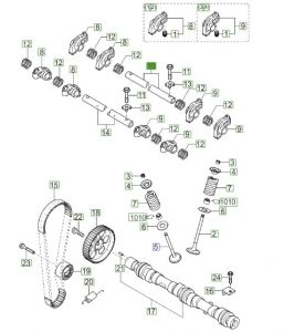 عامود كام الإنتيك (التايمن)