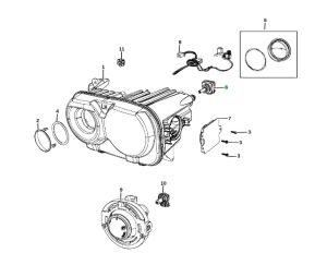 لمبة إضاءة أمامية (D3S)