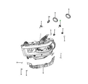 لمبة إضاءة أمامية