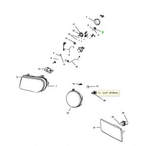 لمبة إضاءة أمامية