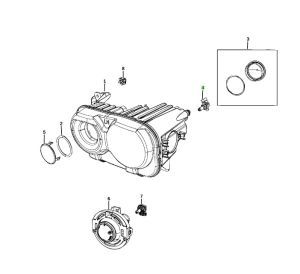 لمبة إضاءة أمامية
