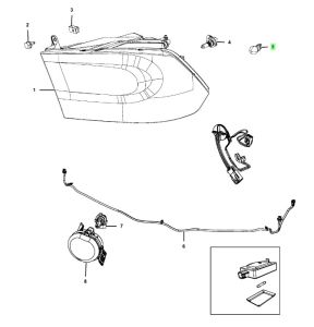 لمبة إضاءة أمامية