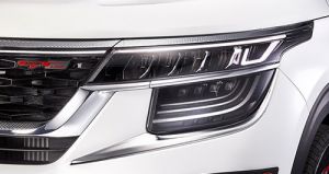 ديكور شمعات أمامية كروم