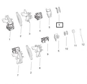 فحمات فرامل أمامية يسار