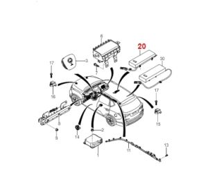 ايرباق الراكب الأمامي